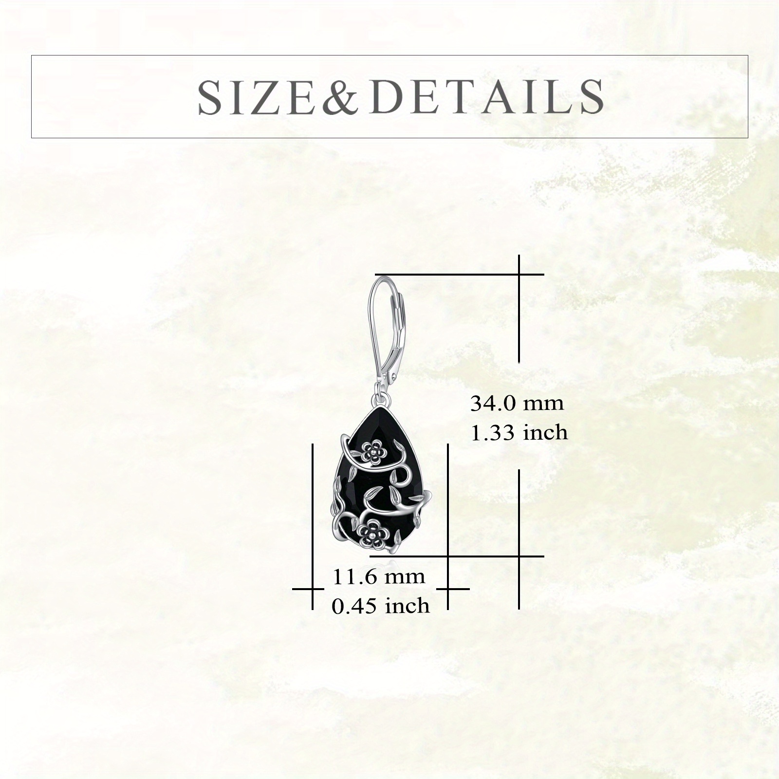 YFN Flower Earrings 925 Silver for Women Girls